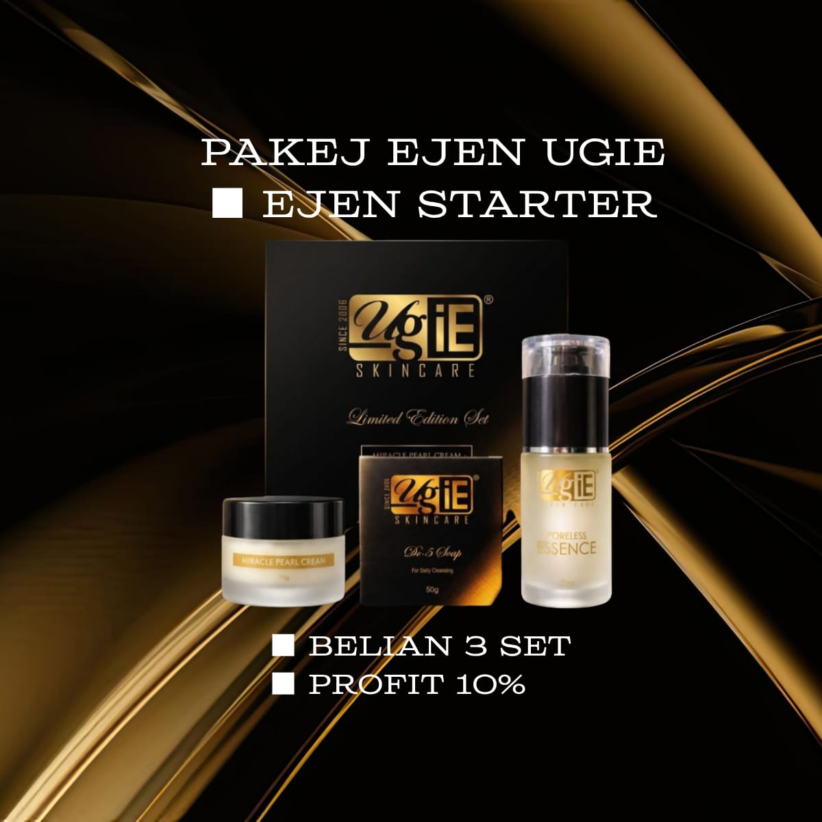 PAKEJ EJEN STARTER (3 UNIT)